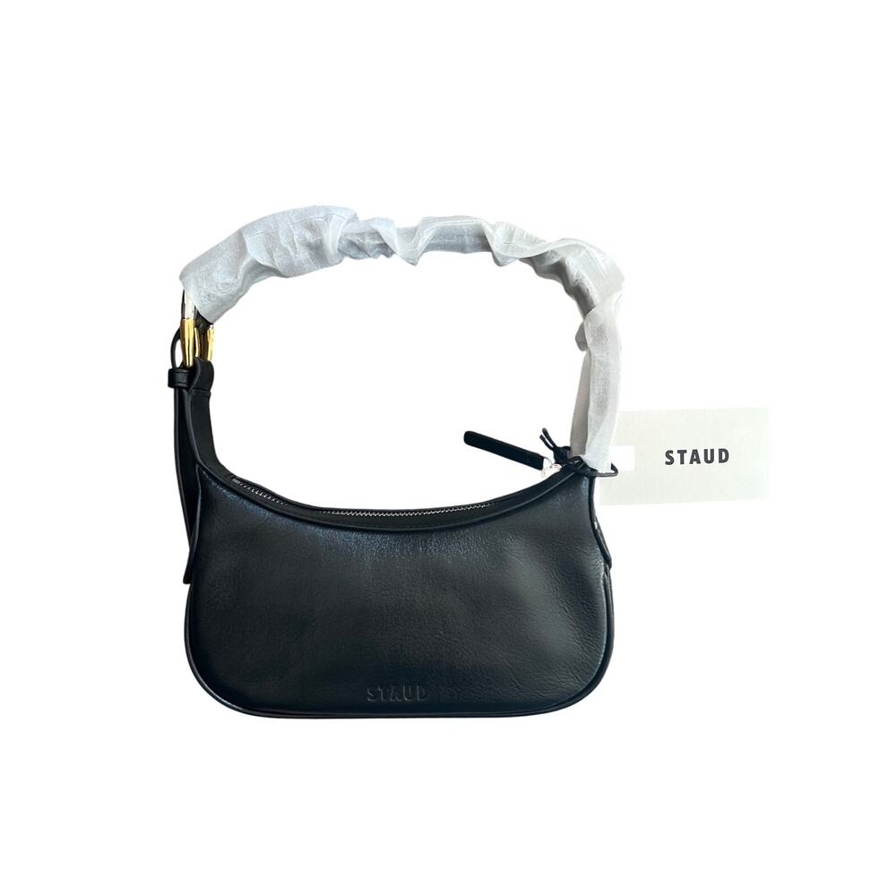 STAUD Owen Bag - Black Leather - NWT - Picture 5 of 13